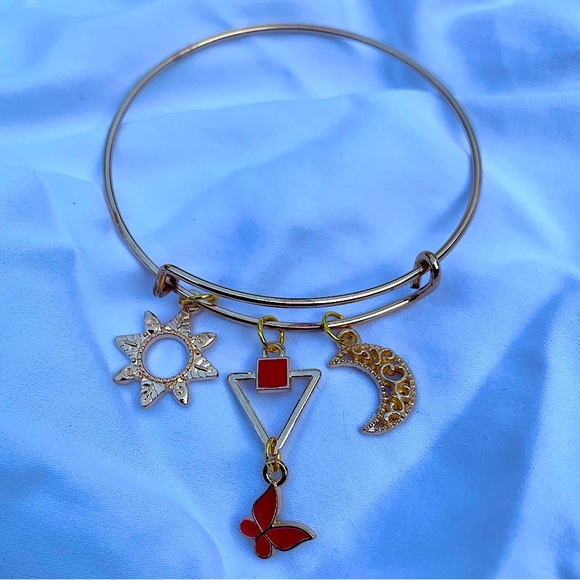 Hand Crafted Jewelry - Brand New! Handmade! Adjustable Charm Bracelet